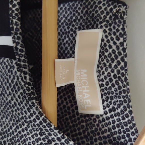 Michael Kors size L dress in black and white - Picture 3 of 7